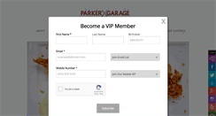 Desktop Screenshot of parkergarage.com